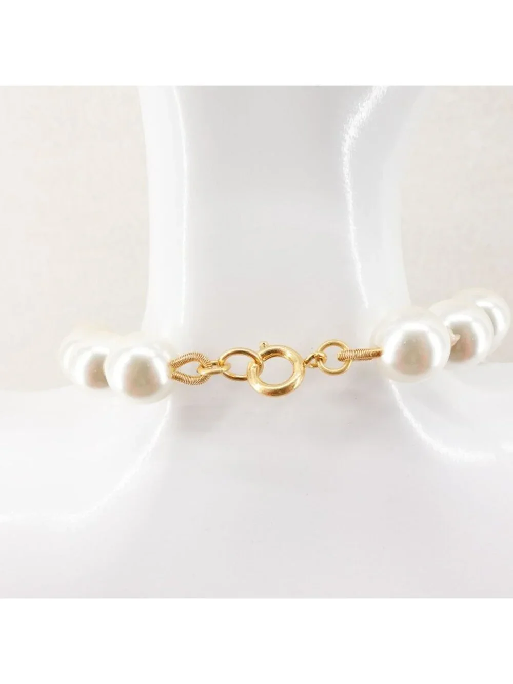 Tory Burch Roxanne Pearl Necklace Gold/ Ivory OS